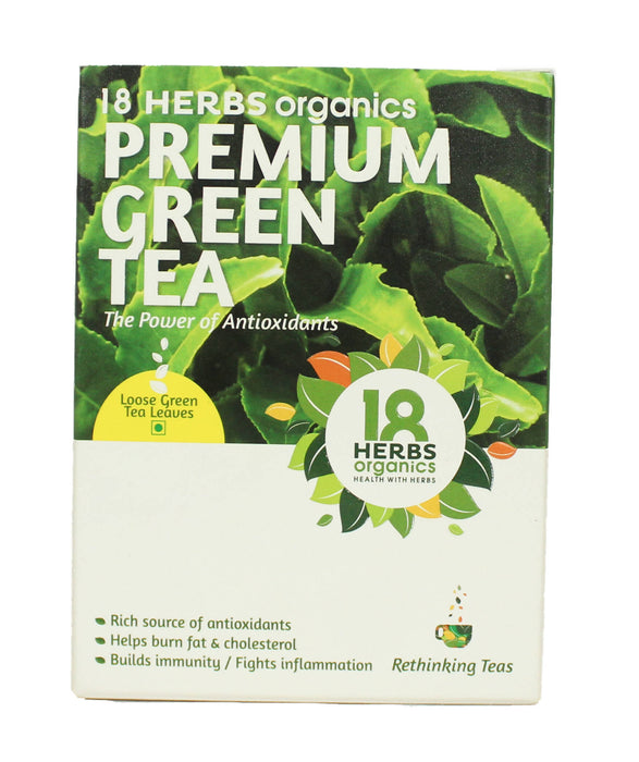 18 Herbs Organics Premium Green Tea