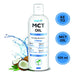 Healthvit MCT Oil From Coconut Oil Unsweetened Keto Diet Sports, Non GMO, Gluten Free - 100ml - Local Option