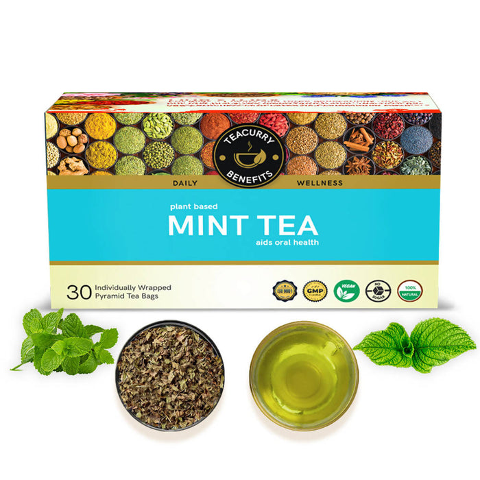 Mint Leaves Tea Helps in Digestion, Bad Breath, PMS