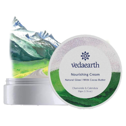 Nourishing Face Cream, Natural Glow with Cocoa Butter, Deep Hydration & Nourishing repair cream - Local Option