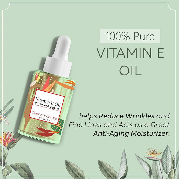 100% Pure & Natural Vitamin E oil for Face, Hair, Skin and Body-30ml