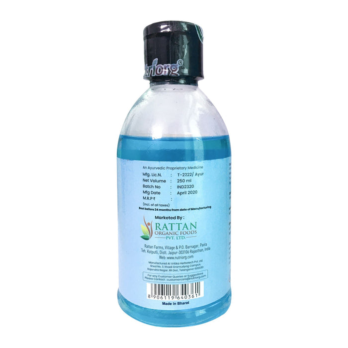 Nutriorg Elovr Liquid Hand Sanitizer 250 ml( Pack of 2)