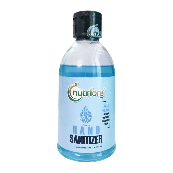 Nutriorg Elovr Liquid Hand Sanitizer 250 ml( Pack of 2)