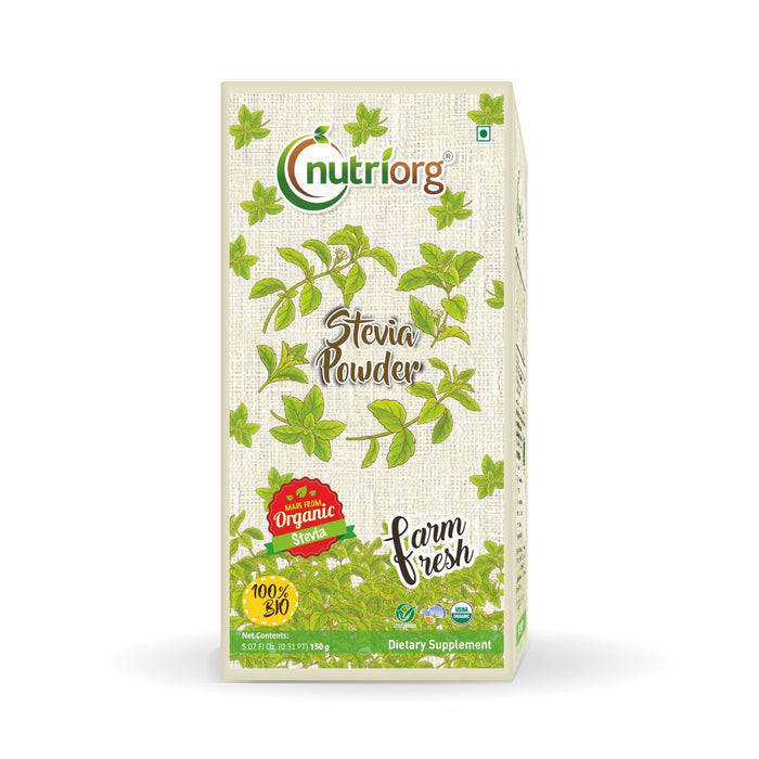 Nutriorg Certified Organic Stevia Powder 150g