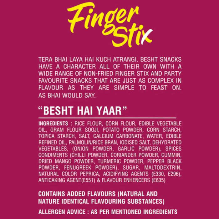 Finger Stix Khatta Meetha (Pack of 15)