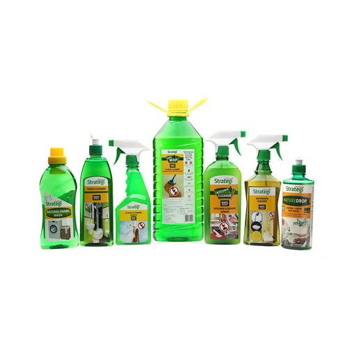 Natural Cleaning Products (Pack of 7) - Herbal Strategi