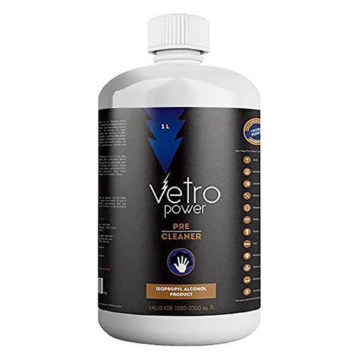 Vetro Power Pre-Cleaner 1 Litre - 99.99% Isopropyl Alcohol - Local Option