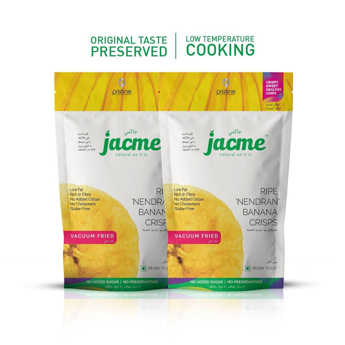 Jacme Ripe Banana Vacuum Cooked Crisps 100gm - Local Option