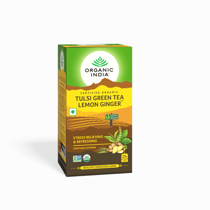 Tulsi Green Tea Lemon Ginger 25 IB