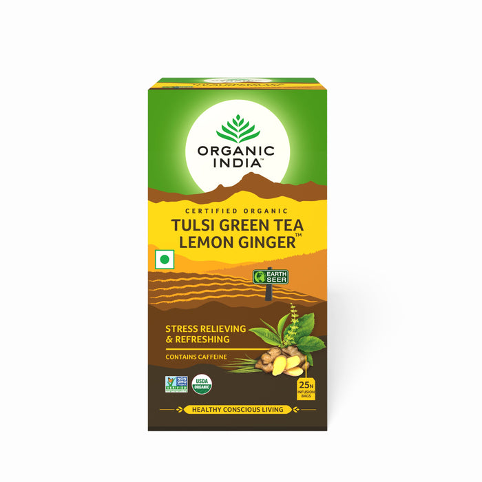 Tulsi Green Tea Lemon Ginger 25 IB
