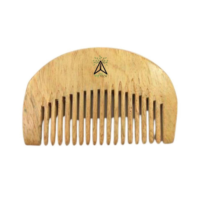 Neem Wood Beard Comb | Anti-Dandruff & Anti-Bacterial | No static