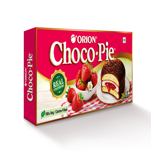 Assorted Choco pie combo - Strawberry 6pcs & Original Choco Pie 6pcs (4x6 pies pack)