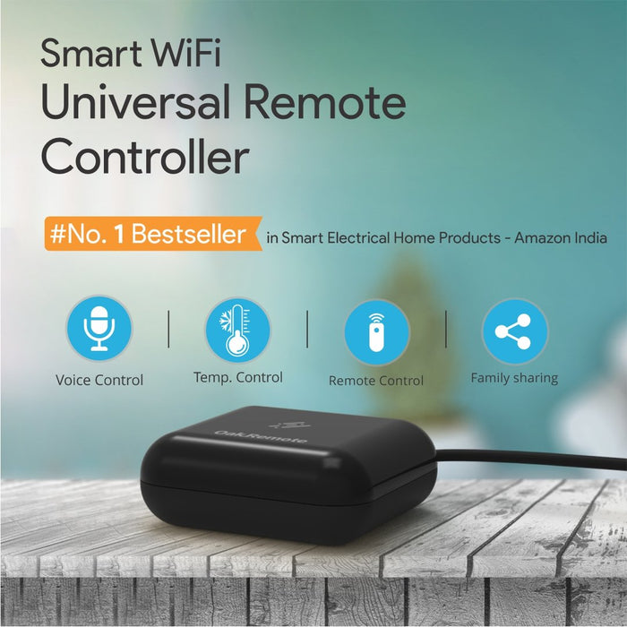 Smart WiFi Universal Remote Controller - Local Option