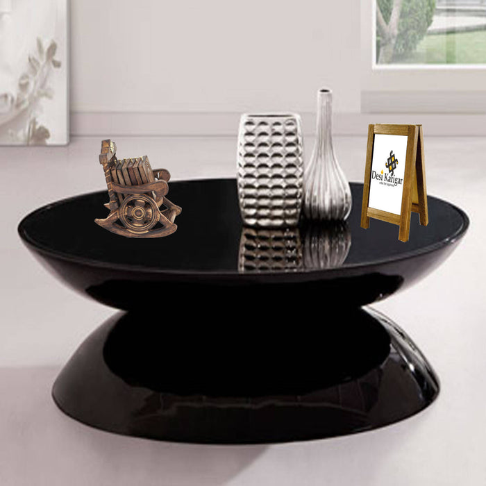 Desi Karigar® Beautiful Miniature Rocking Chair Design Wooden Tea Coffee Coaster Set