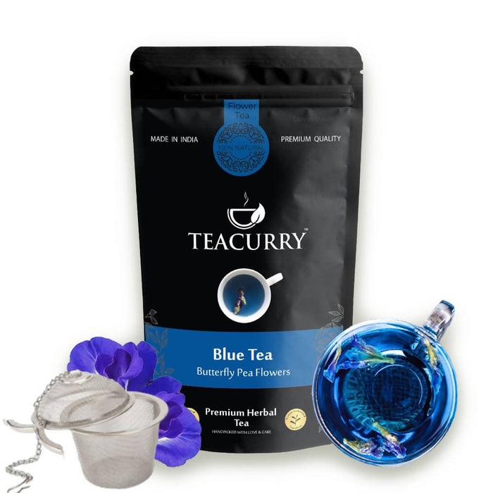 Blue Butterfly Tea - Helps in Skin Glow, Hair Growth, Eyesight, Mood Enhance