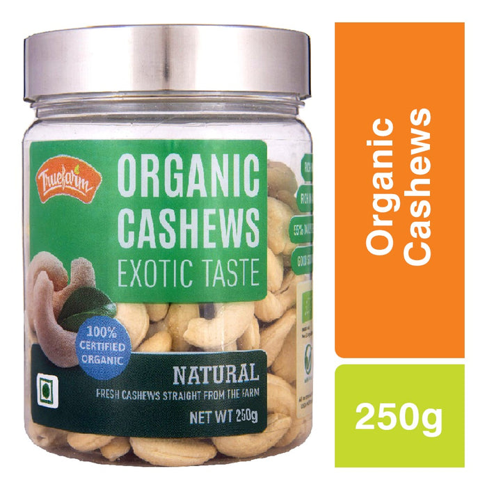 Organic Natural Cashews (250g)