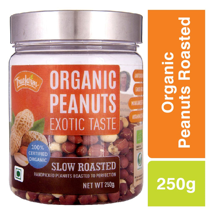 Organic Roasted Peanuts (250g)