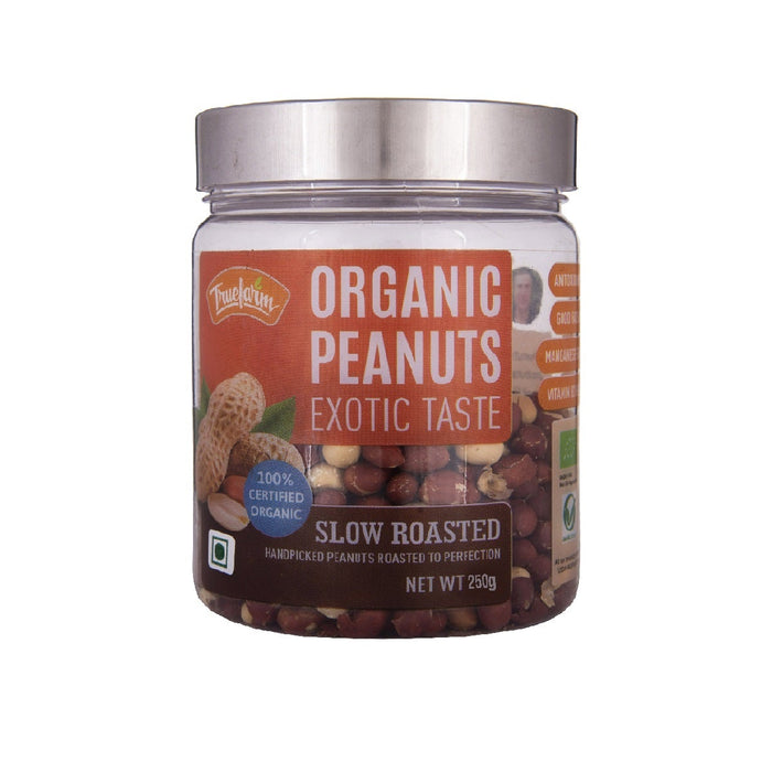 Organic Roasted Peanuts (250g)