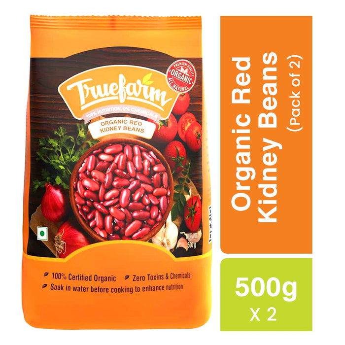 Organic Red Kidney Beans (500g)
