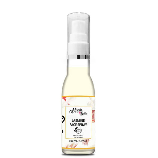 Mirah Belle - Organic & Natural - Jasmine Face Spray - Soothing & Calming - Paraben and Alcohol Free - Local Option