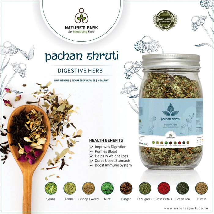 Pachan Shruti- Digestive Herb Health & Wellness Can (100 g)