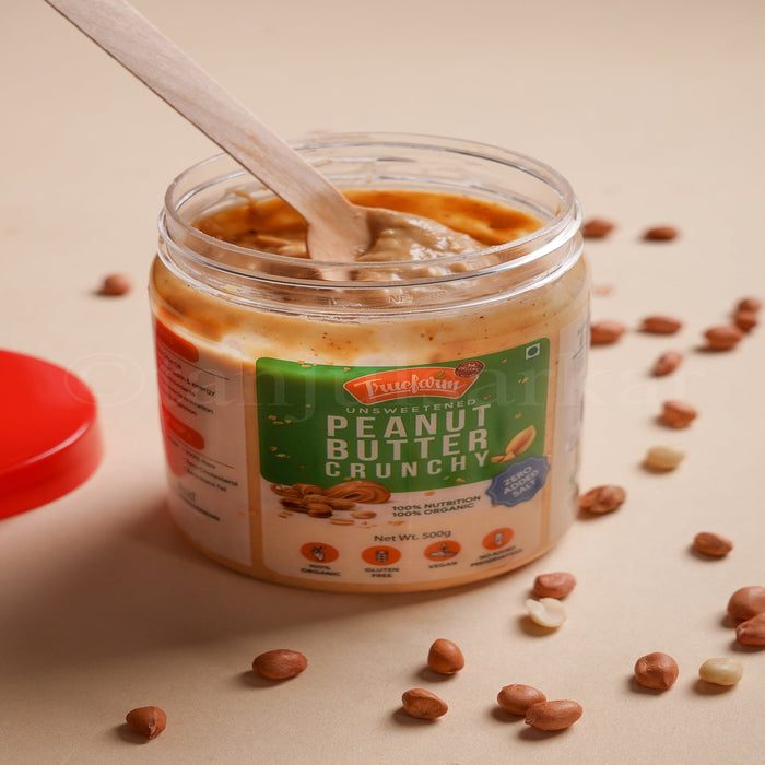 Organic Peanut Butter - Crunchy (500g)