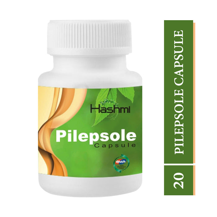 Hashmi Pilepsole Capsule | Useful In Quick Relief From Piles And Fistula - Fissure Prevents Itching And Bleeding, Provide Relief In Piles Pain And Swelling