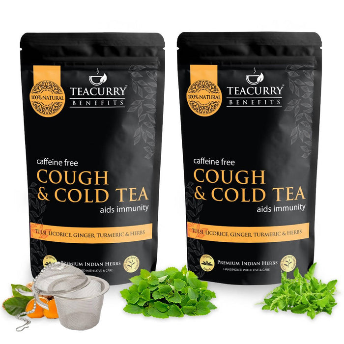Cough and Cold Tea - For Immunity, Sore Throat, Sinus Congestion and Runny Nose