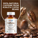 Vitabowl - Caffeine from 100% Natural Robusta Coffee Beans - 60 Veg Capsules - Local Option