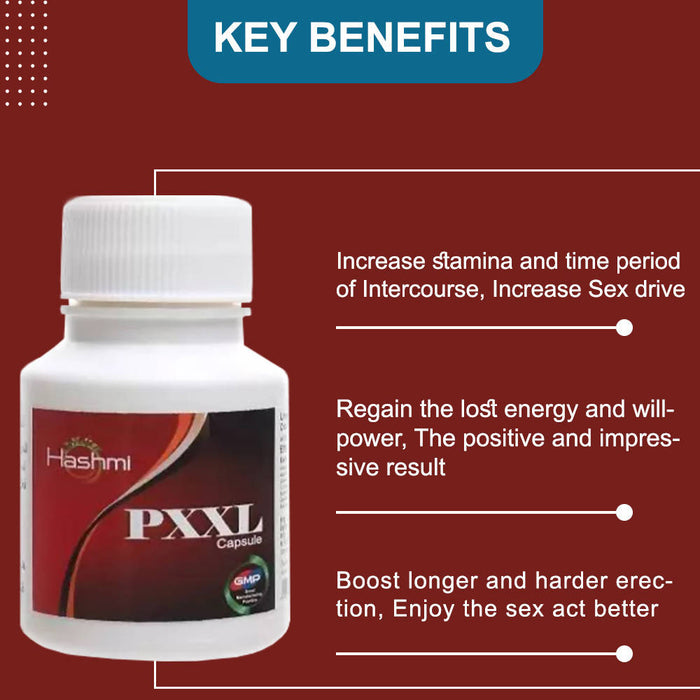 "Hashmi PXXL Capsule The positive and impressive result for man 100% Herbal Product "