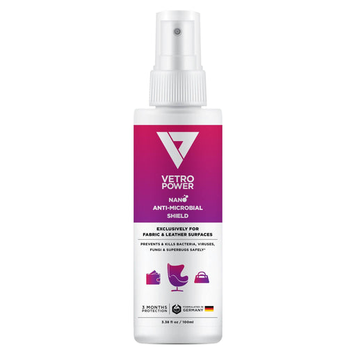 Vetro Power Nano Anti-Microbial Shield for Fabric & Leather Surfaces - 100ml - Local Option