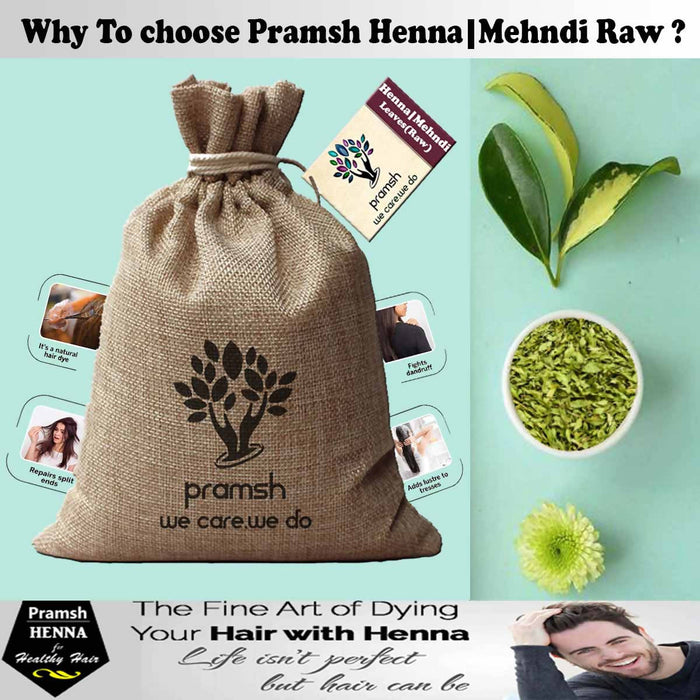 Pramsh Luxurious Henna Leafs (Mahendi) Raw Pack