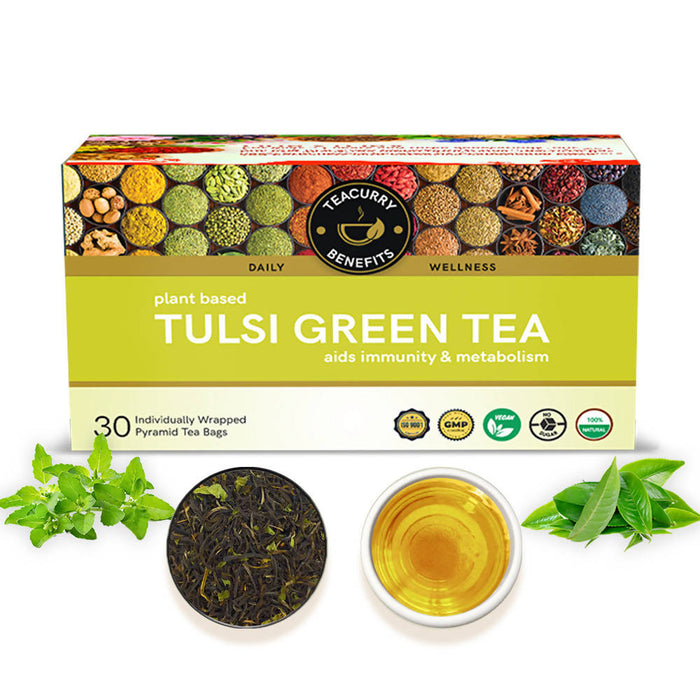 Tulsi green tea immunity stamina metabolism