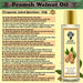 Pramsh Cold Pressed Organic Virgin Walnut (Akhrot) Oil (100ml+50ml) Hair Oil Pack Of (150ml) - Local Option