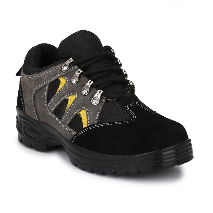 Kavacha Graphene Pure Leather Steel Toe Safety Shoe, R 503