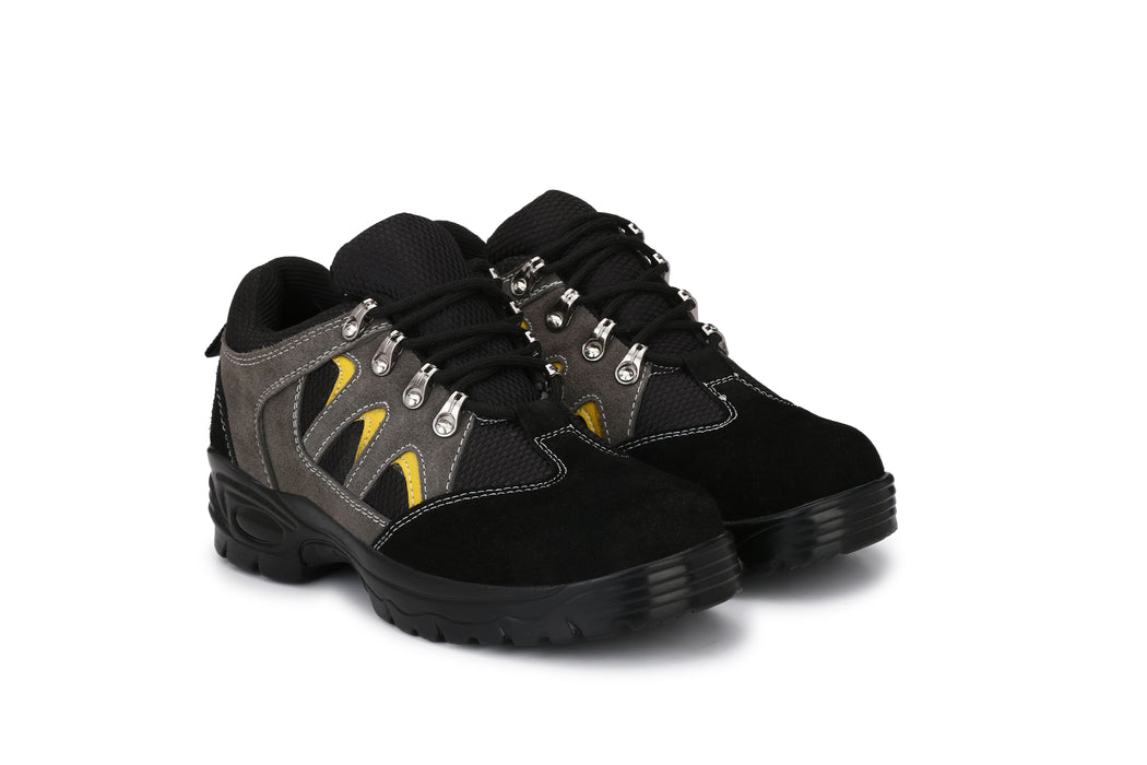 Kavacha Graphene Pure Leather Steel Toe Safety Shoe, R 503