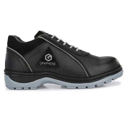 Graphene Pure Leather Steel Toe Safety Shoe R 509