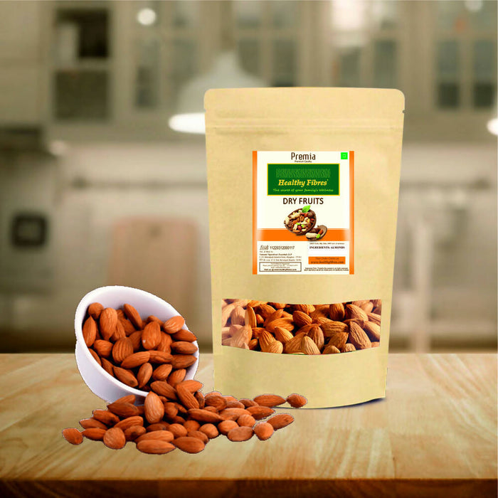 Healthy Fibres Almonds 250 gms