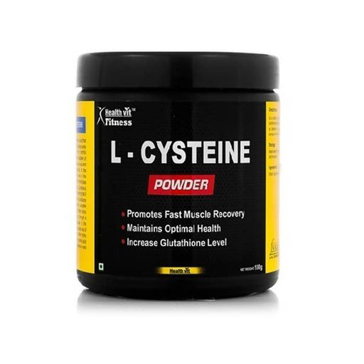 Healthvit Fitness L-Cysteine Powder | 100GMS - Local Option