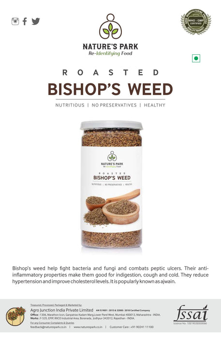 Roasted Bishop's Weed (Ajwain) (Pet Jar) 100g