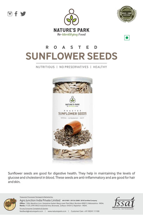 Roasted Sunflower Seeds (Pet Jar) 120 g