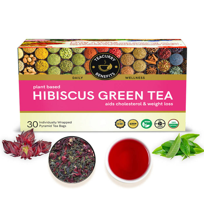 Hibiscus Green Tea Helps in Weight Loss Cholesterol.