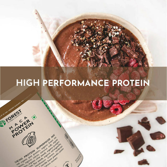 Plant Power Protein for Men and Women, infused with Pea Protein and Brown Rice Protein, Plant Based Protein (510g)
