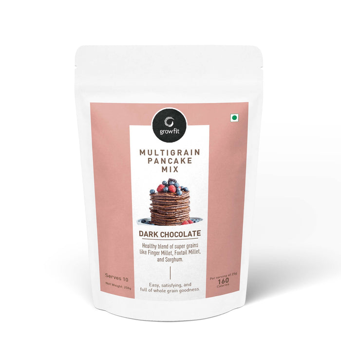 Grow fit Multigrain Pancake Mix-Chocolate 250g
