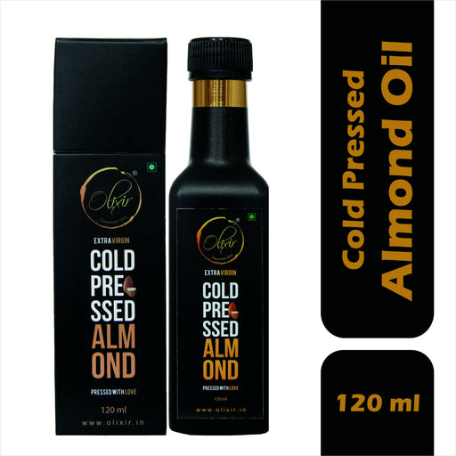 Extra Virgin Cold Pressed Almond Oil 120 ML, Hero