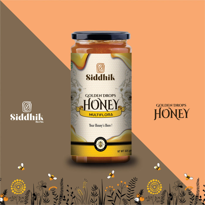 Siddhik Golden Drops Multiflora Honey