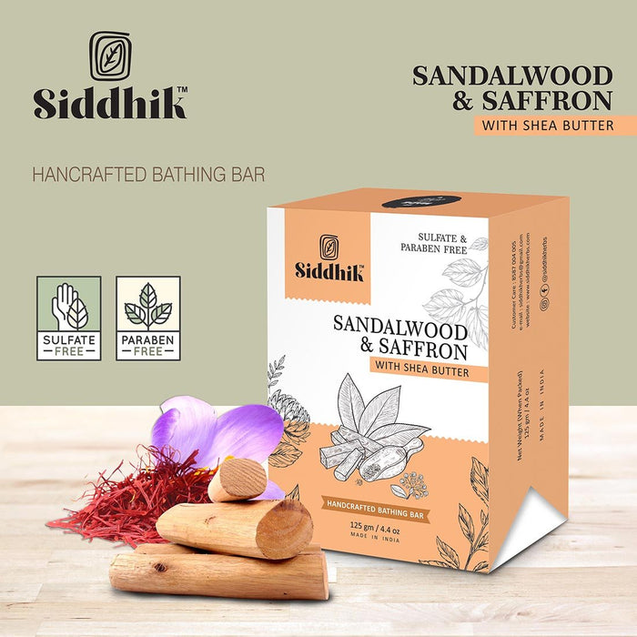 Siddhik Sandalwood & Saffron With Shea Butter