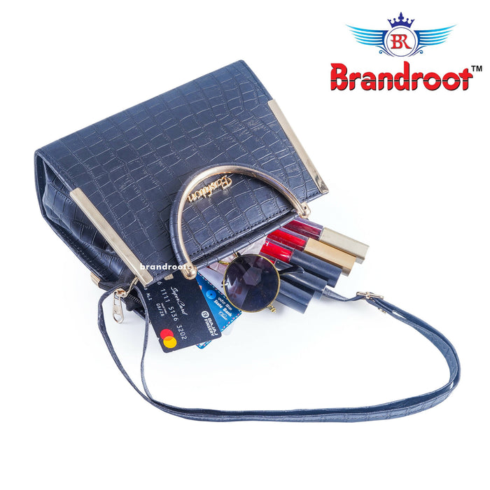 Brandroot is a Brand which is specialized in providing varied bags,The Office Bags for Women from Brandroot are the perfect choice for you to carry to office, meetings, and travel. These stylish bags lead to the latest trends in the market. These Hand b