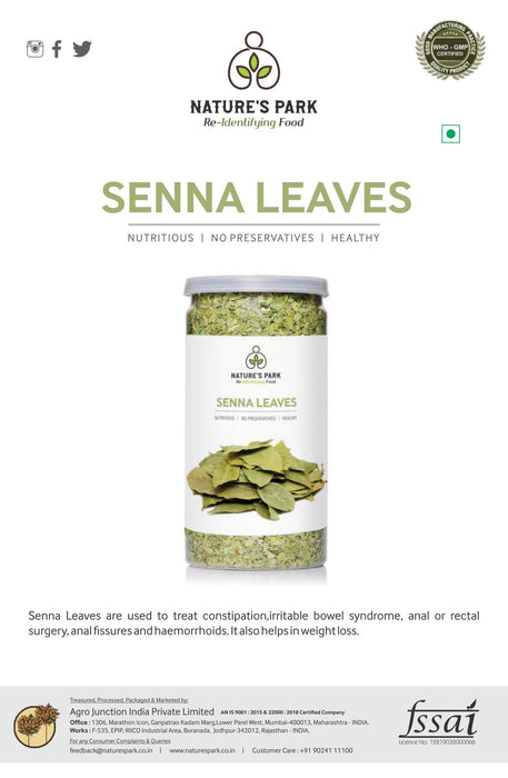 Senna Leaves (Pet Jar) (65 g)