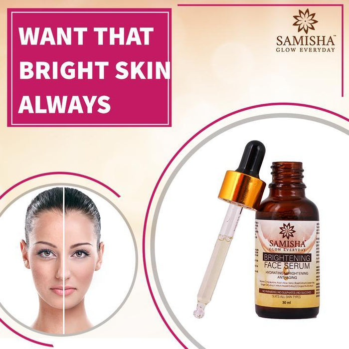 Samisha Organic Morning Breeze Vitamin C Facewash, Serum and Under Eye Gel Combo Pack - Local Option